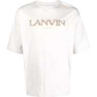 Tricouri Cotton T-Shirt With Logo Barbati