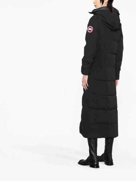 Geci Parka CANADA GOOSE Canada Goose Mystique Long Quilted Parka Black Femei (BM 11114443) 4