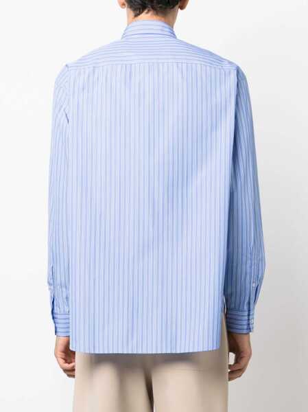 Camasi casual Lanvin Oversize Fit Shirt BLUE Barbati (BM 11115971) 4