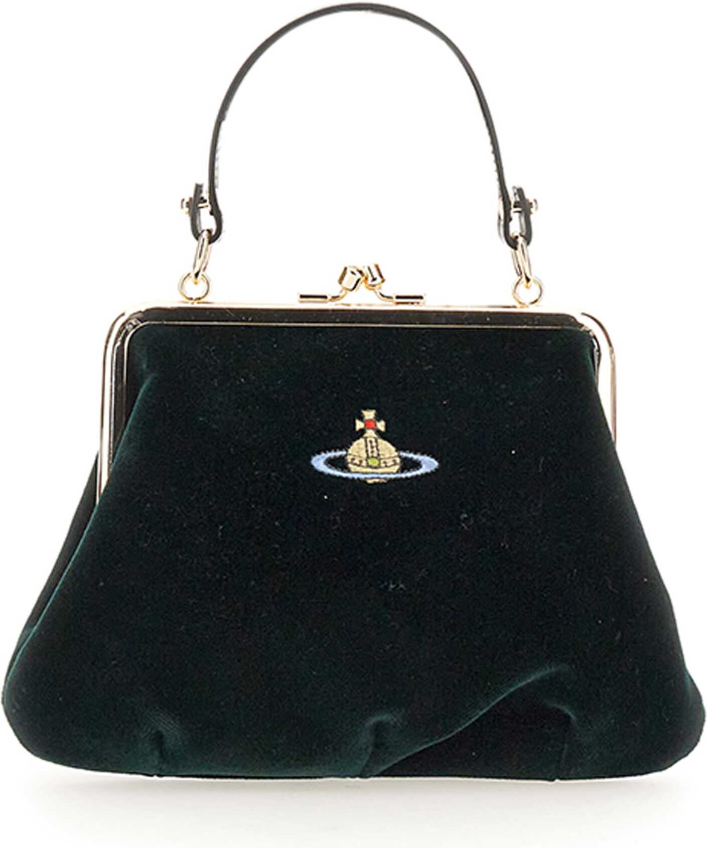 Vivienne Westwood Granny Bag With Chain GREEN
