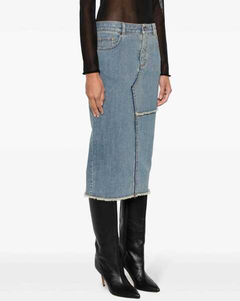 Fuste casual Tom Ford Midi Skirt DENIM Femei (BM 11116334) 3