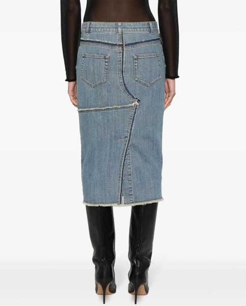 Fuste casual Tom Ford Midi Skirt DENIM Femei (BM 11116334) 4