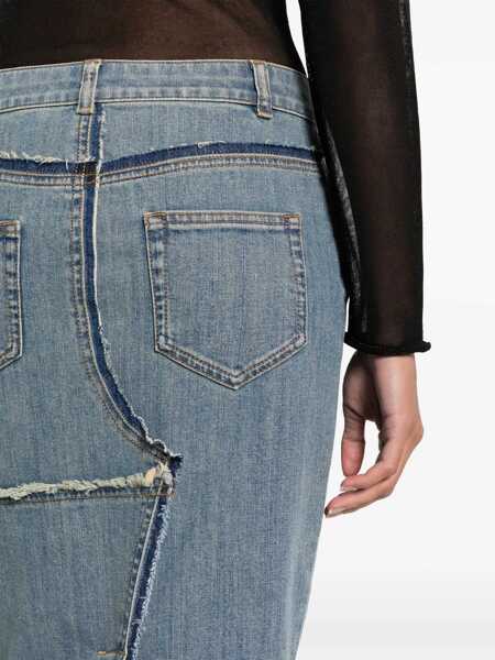 Fuste casual Tom Ford Midi Skirt DENIM Femei (BM 11116334) 5