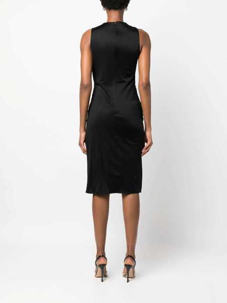 Rochii elegante Versace Medusa Midi Dress 95 BLACK Femei (BM 11118941) 4