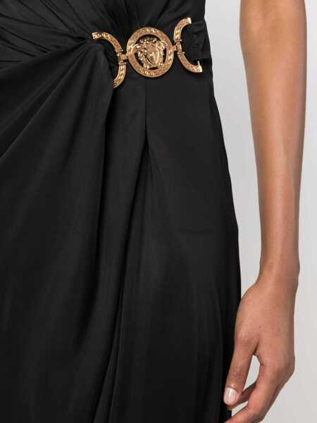 Rochii elegante Versace Medusa Midi Dress 95 BLACK Femei (BM 11118941) 5