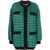 MSGM Houndstooth Tweed Jacket GREEN