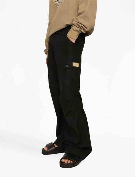 Pantaloni casual Dolce & Gabbana Roma Pants BLACK Barbati (BM 11119526) 5