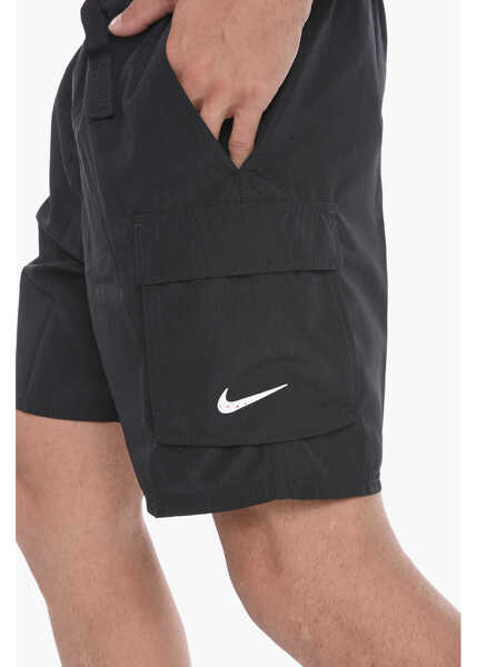 Sorturi de baie Nike Swim Solid Color Swim Shorts With Belt Black Barbati (BM 11120054) 3