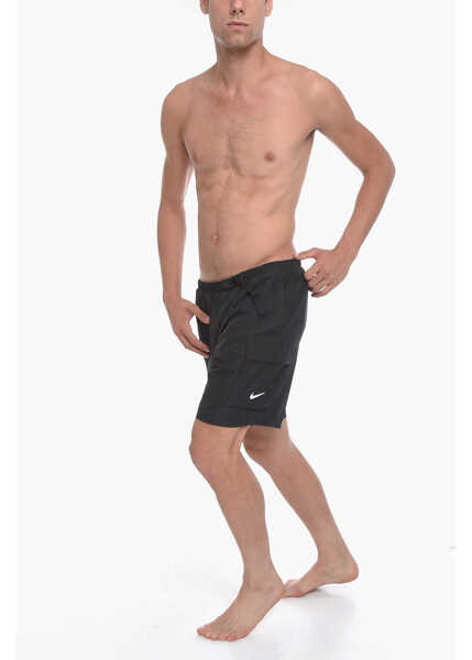 Sorturi de baie Nike Swim Solid Color Swim Shorts With Belt Black Barbati (BM 11120054) 4