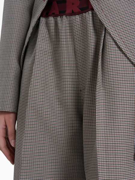Pantaloni casual Marni Plaid Pants MULTICOLOUR Femei (BM 11120702) 5