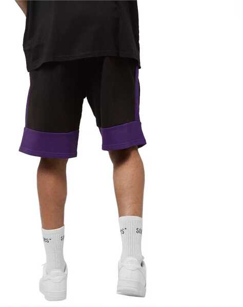 Pantaloni scurti New Era NBA Colour Block Short Lakers Black Barbati (BM 11121080) 2