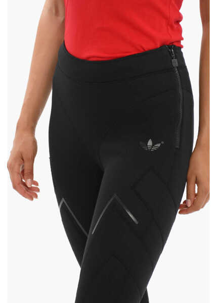 Colanti adidas Zipped Scuba Leggings Black Femei (BM 11132882) 3