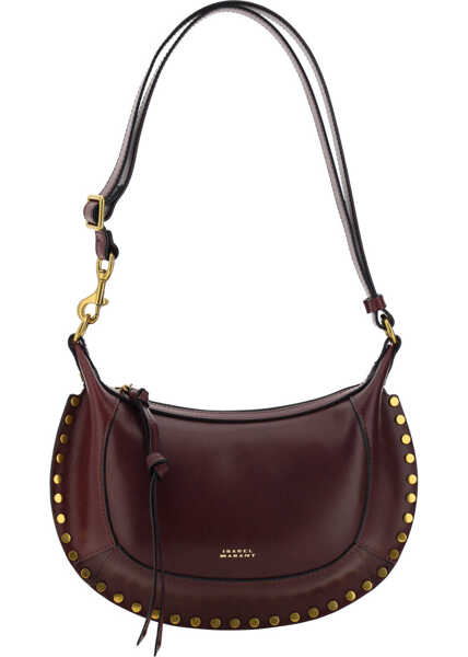 Genti de umar Isabel Marant Oskan Moon Shoulder Bag BURGUNDY Femei (BM 11133050) 1