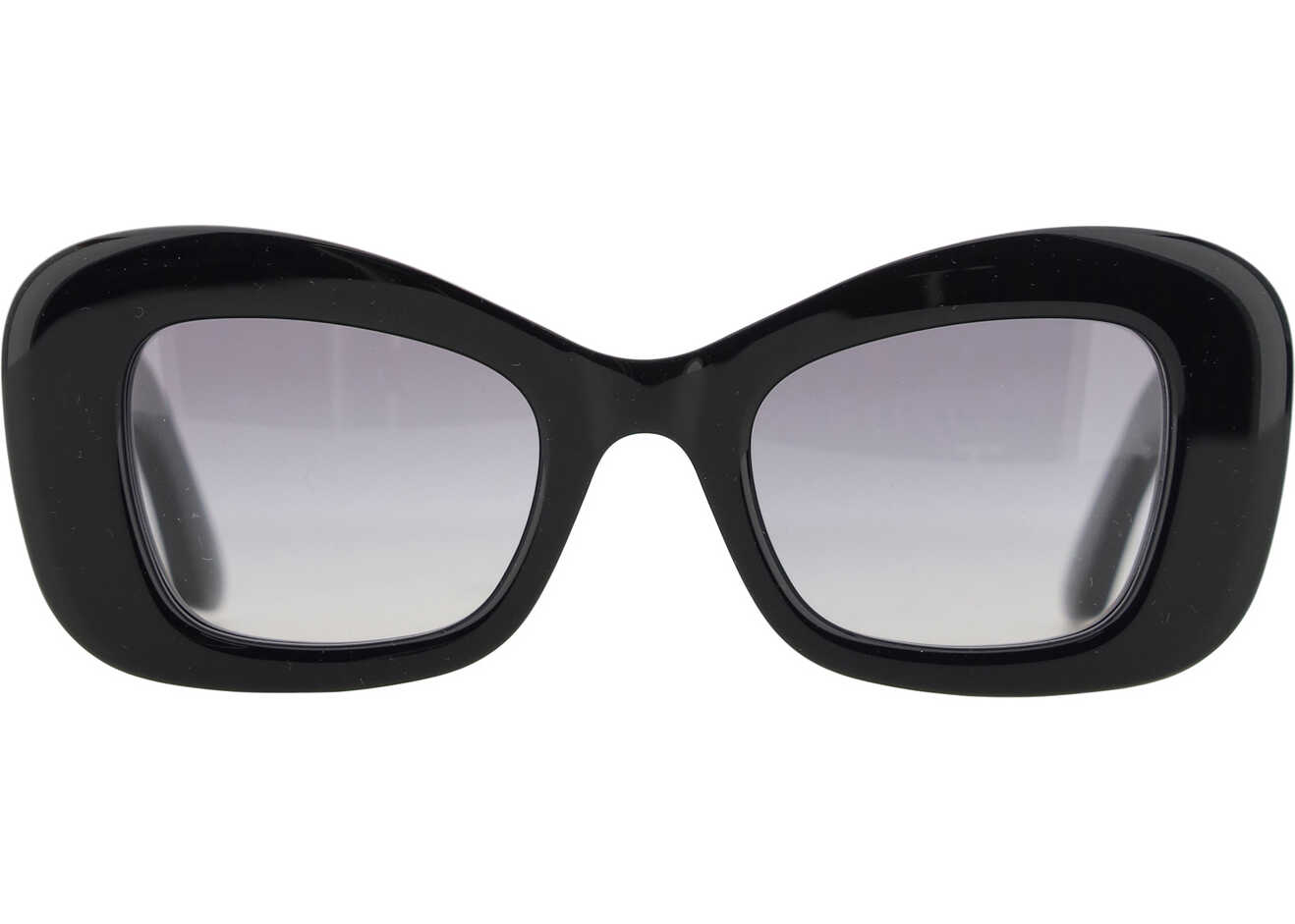Alexander McQueen AM0434S Sunglasses BLACK/GREY