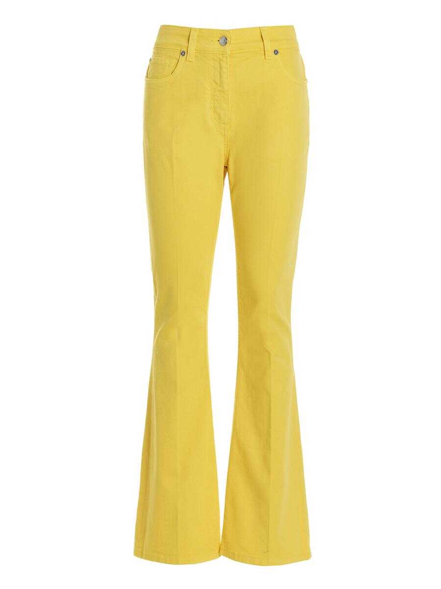 Poze ETRO ETRO Flared jeans Yellow b-mall.ro 