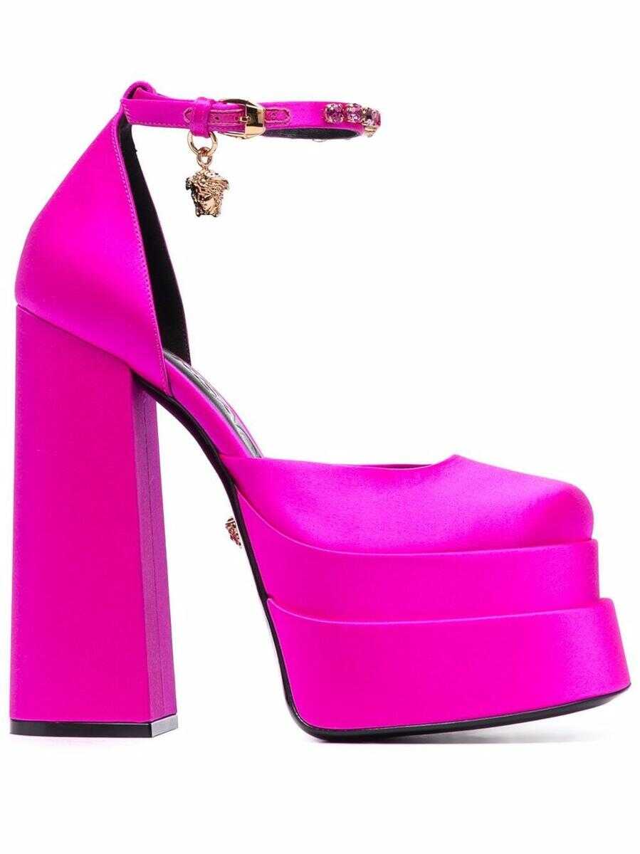 Poze Versace VERSACE PUMPS SHOES Pink & Purple