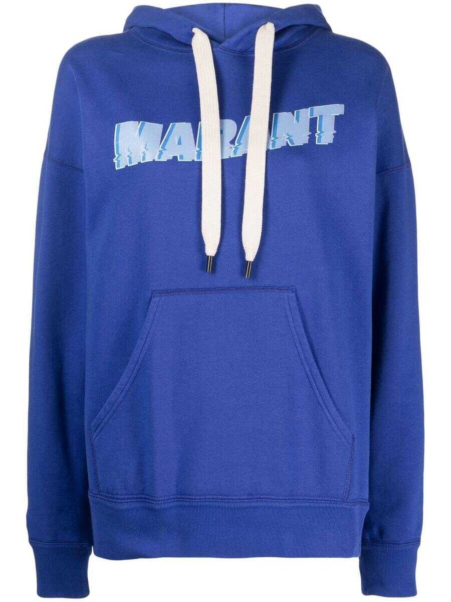 Isabel Marant ISABEL MARANT ÉTOILE MANSEL SWEATSHIRT CLOTHING 30EB ELECTRIC BLUE