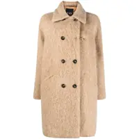 Paltoane Fay Double-Breasted Wool Blend Coat Femei