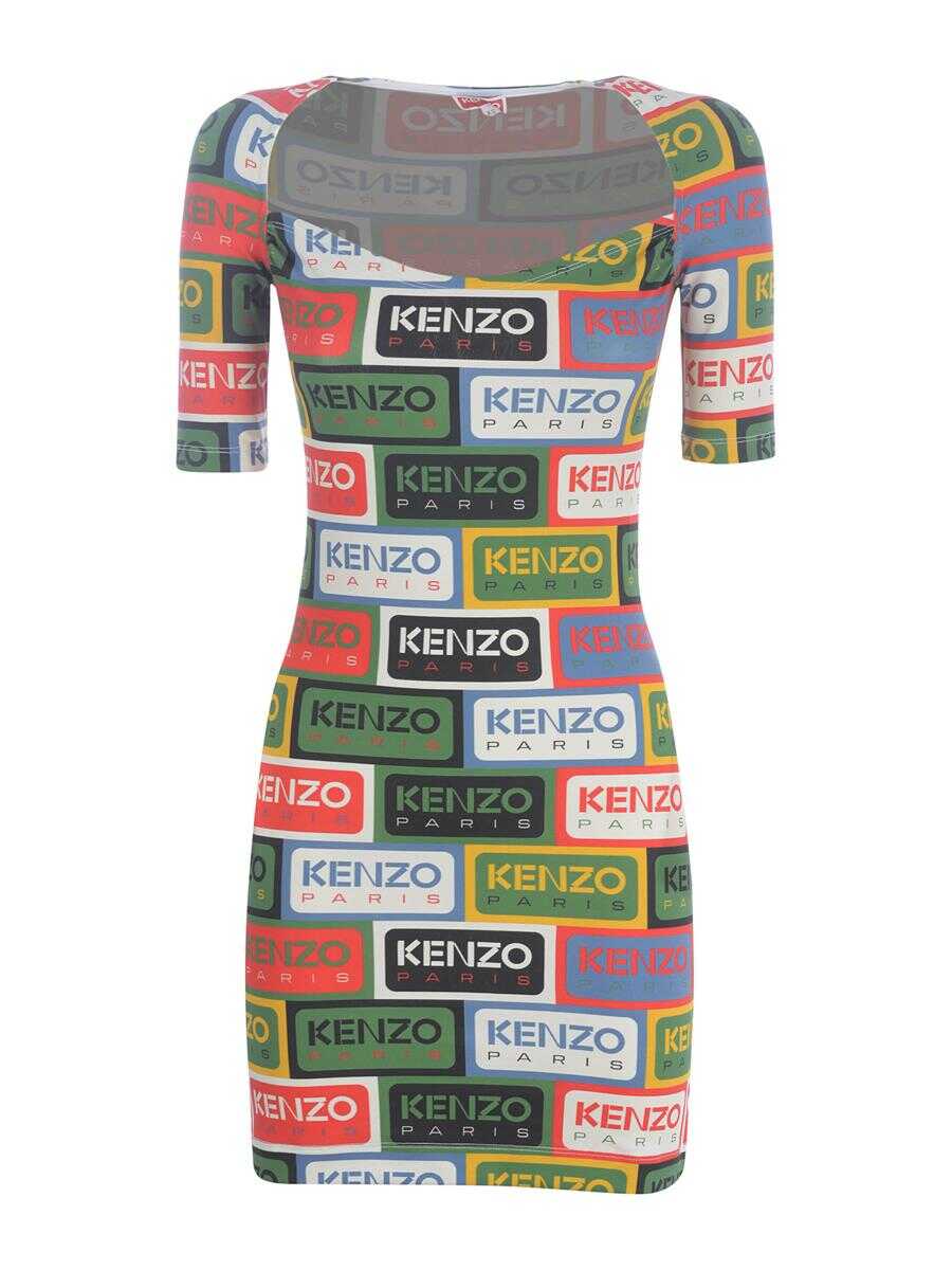 Kenzo KENZO Mini dress " Labels" MultiColour