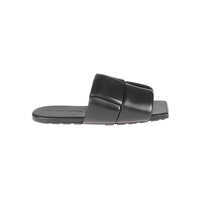 Sandale Bottega Veneta Patch Leather Flat Sandals Femei