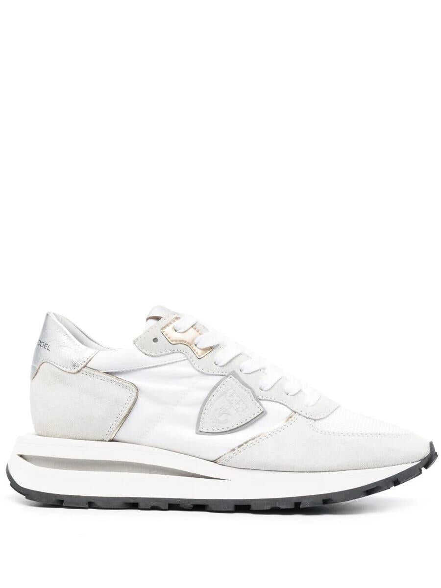 Philippe Model PHILIPPE MODEL And Grey Tropez Haute Low Sneakers White