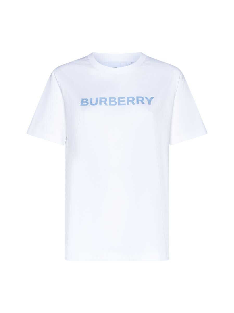 Burberry Burberry T-shirts and Polos White / blue