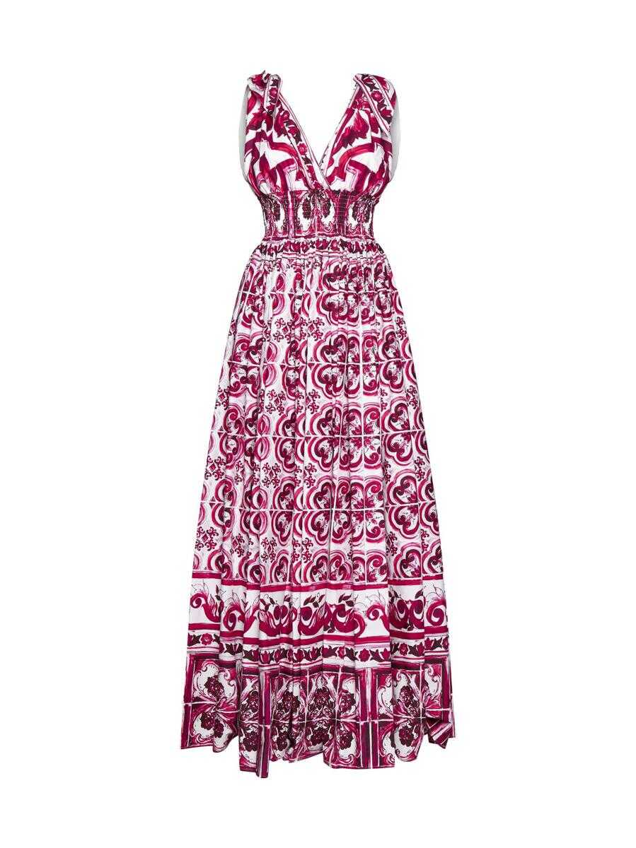 Dolce & Gabbana Dolce & Gabbana Dresses TRIS MAIOLICHE FUXIA