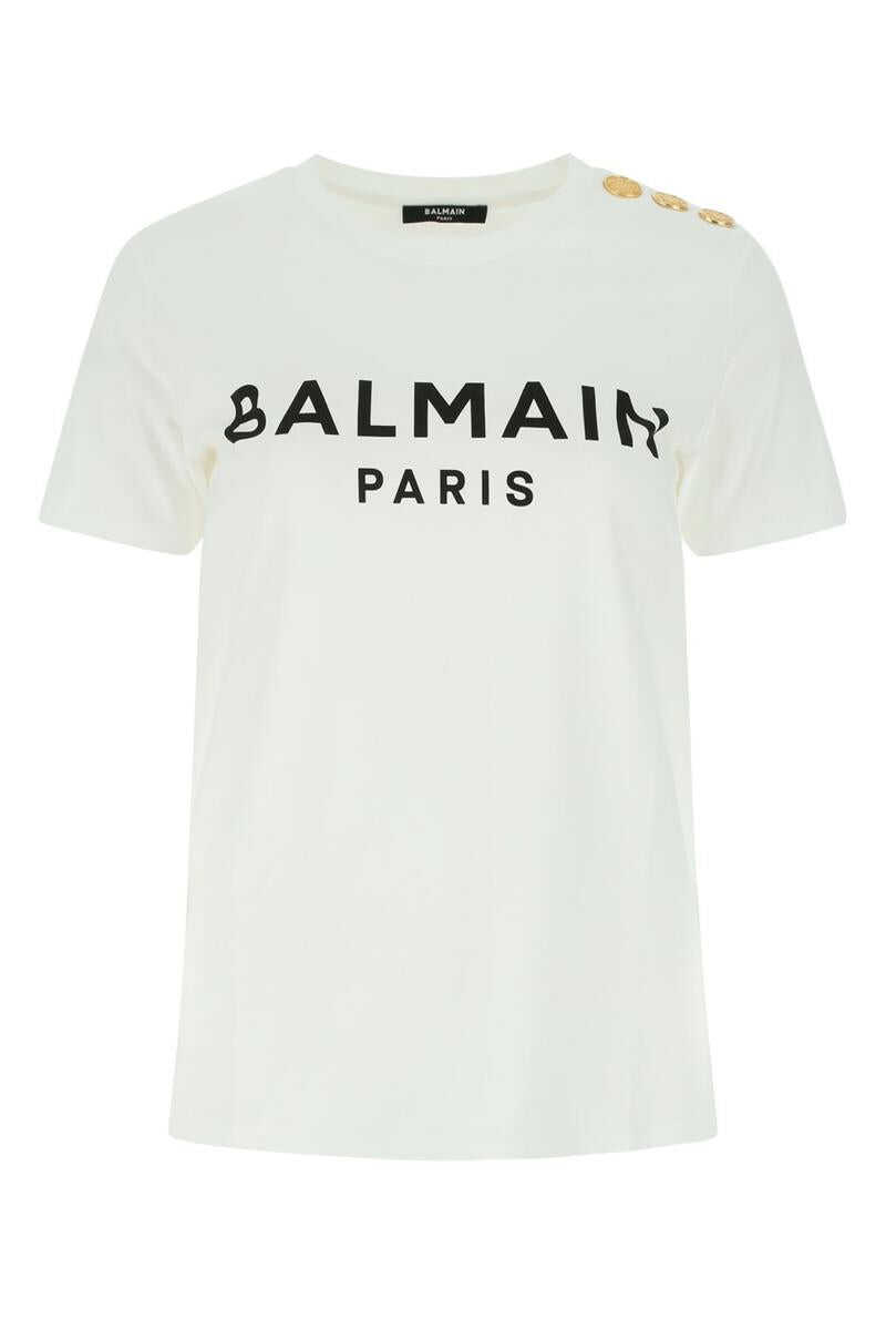 Balmain BALMAIN T-SHIRT BLANC/NOIR
