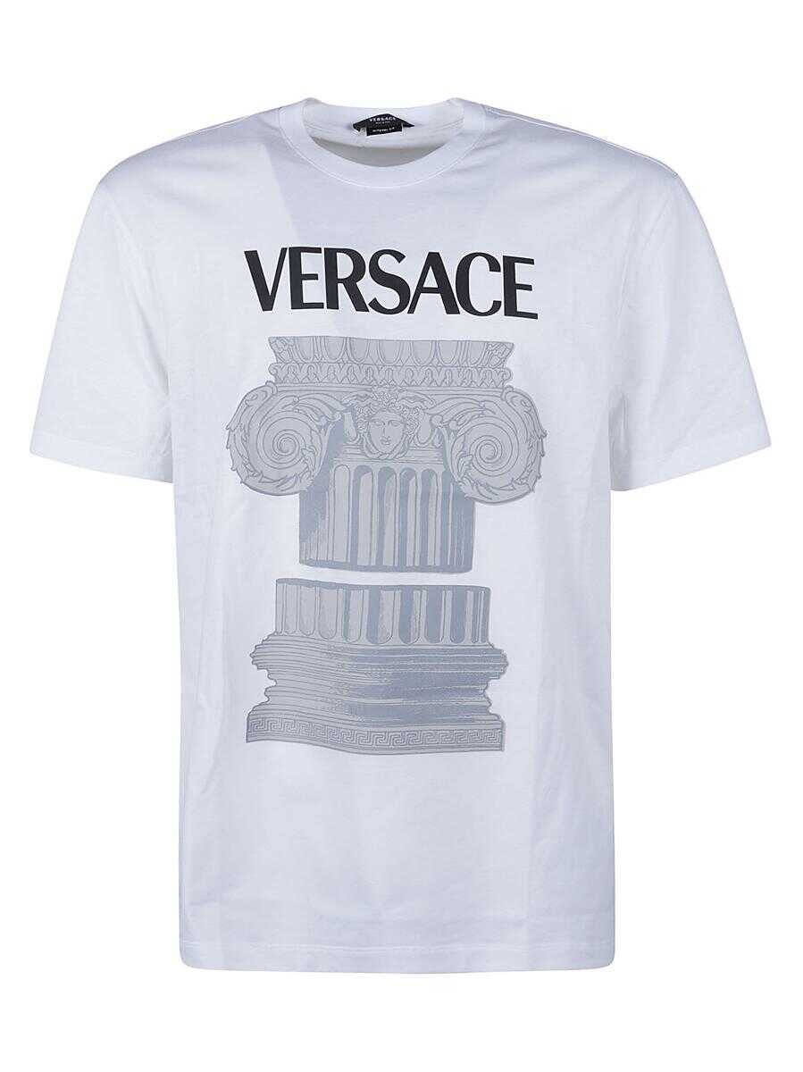 Versace Versace T-shirts and Polos Optical white