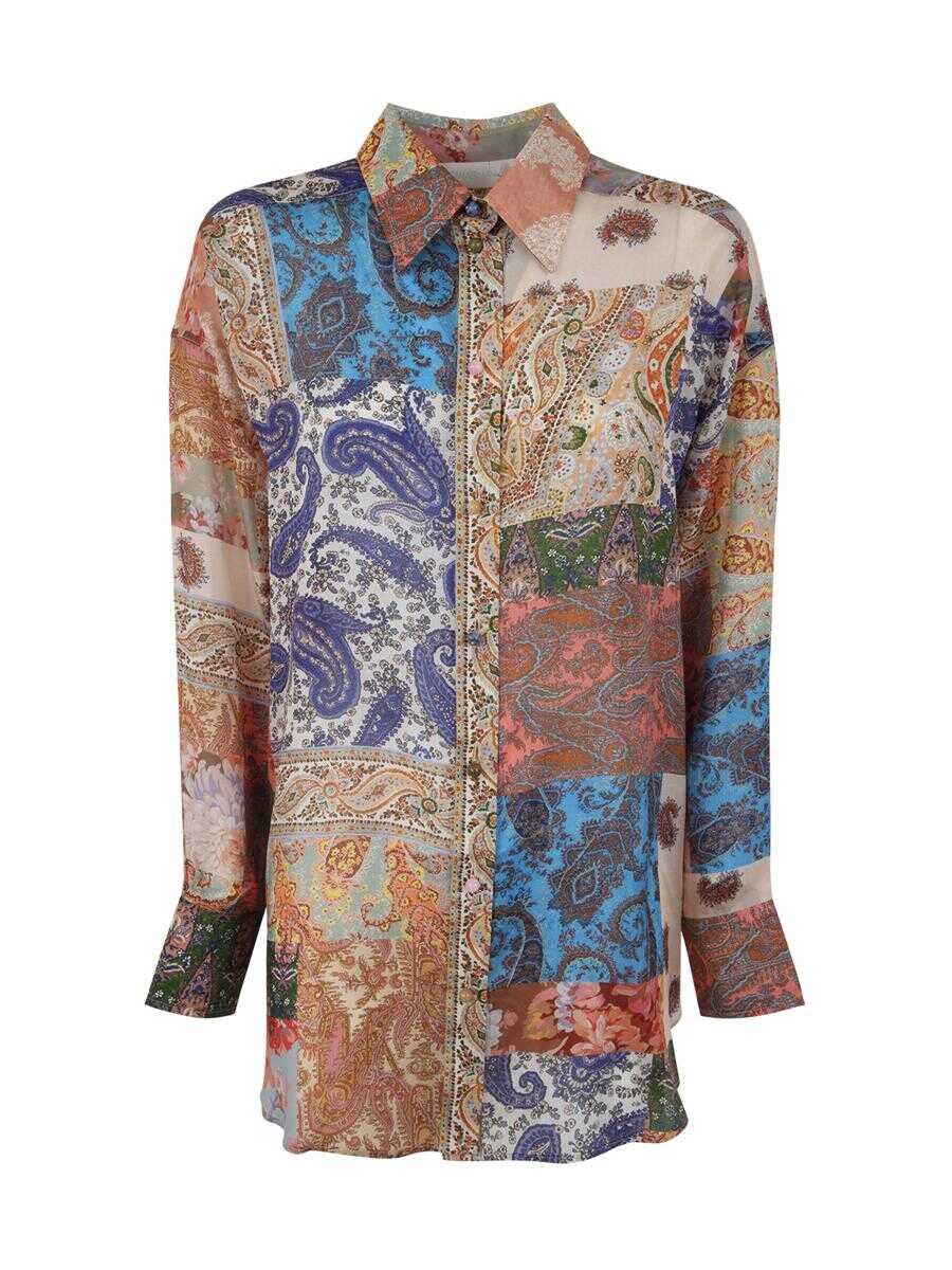 ZIMMERMANN ZIMMERMANN YOU MUST MANSTYLE SHIRT CLOTHING MULTICOLOUR