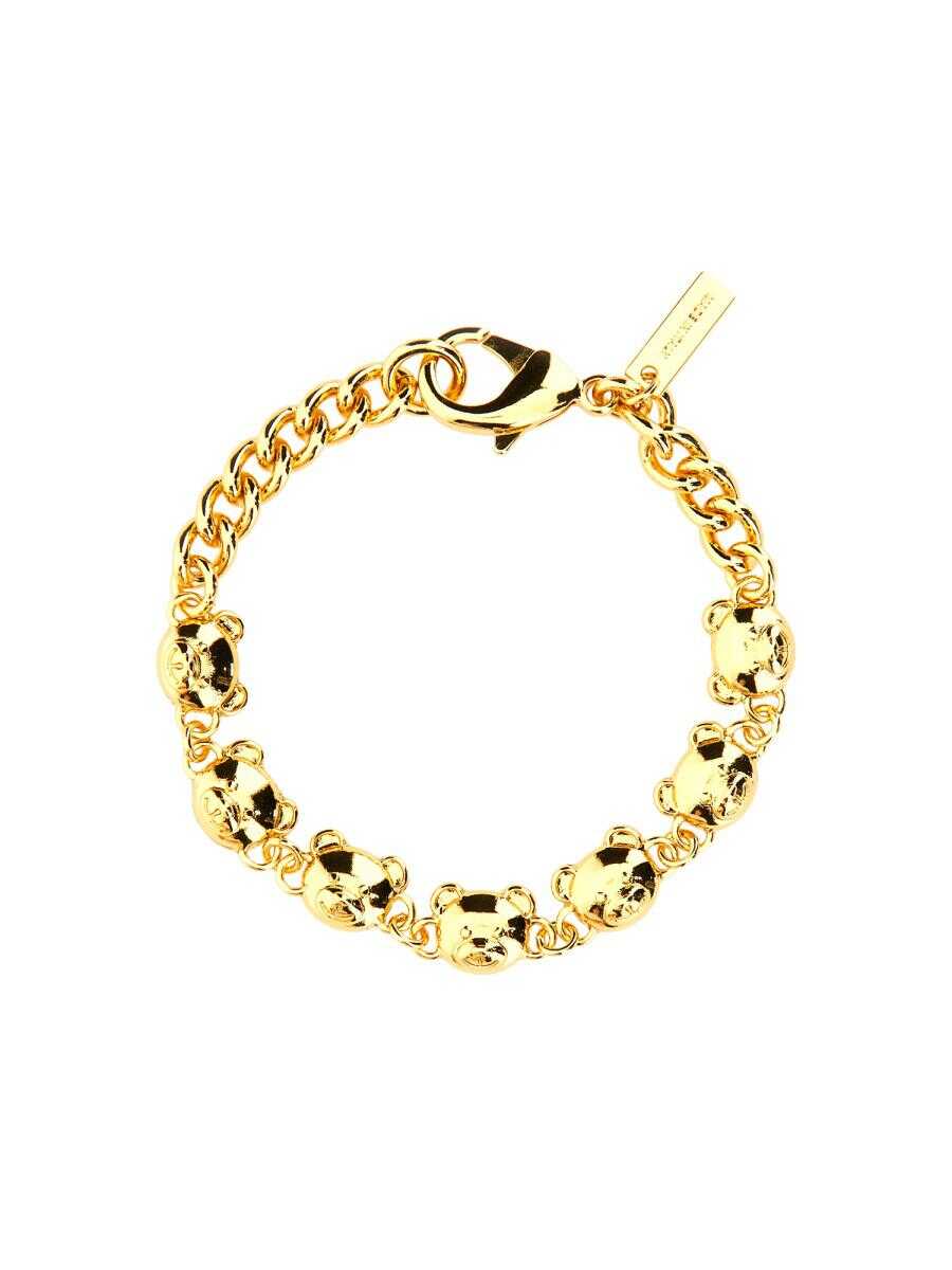 Poze Moschino MOSCHINO TEDDY BRACELET GOLD