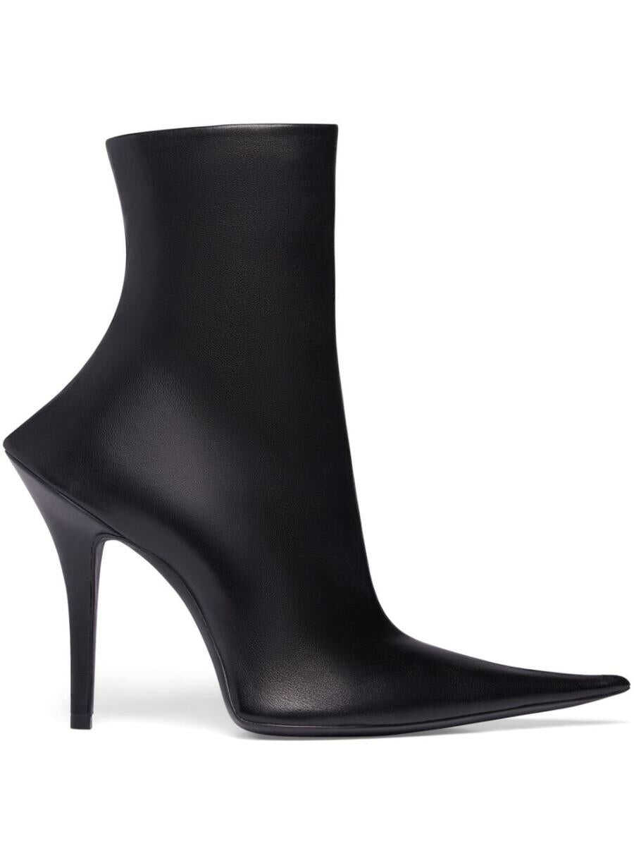 Poze Balenciaga BALENCIAGA Witch leather boots Black