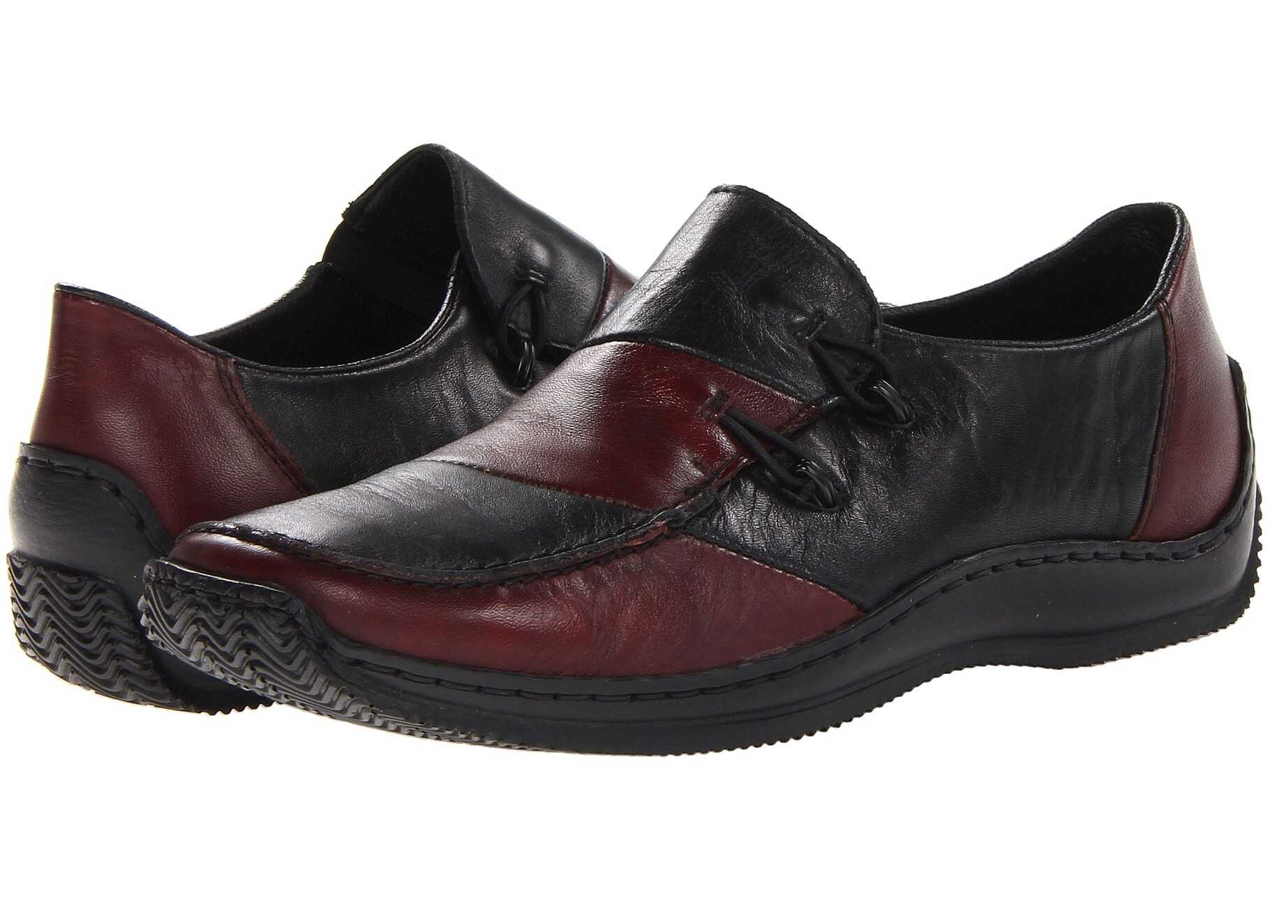 Mocasin Rieker L1762 Celia 62 Medoc/Black