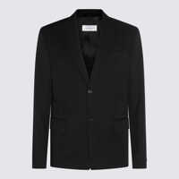 Sacouri Off-White pentru Barbati - Sacouri Off-White OFF-WHITE BLACK WOOL BLAZER Black Barbati (BM 11292443) - B-mall.ro