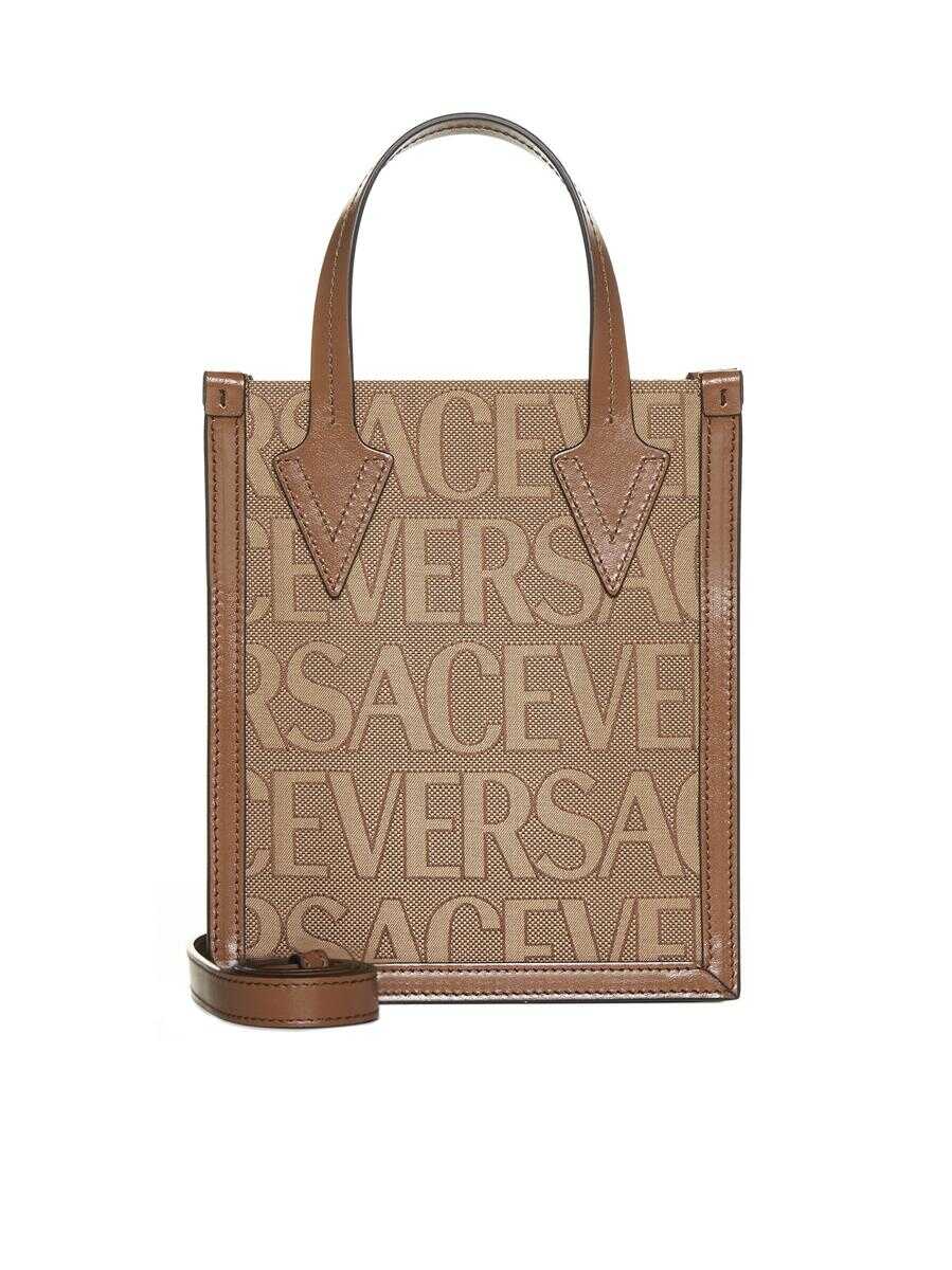Versace Versace Bags BEIGE+BROWN-ORO VERSACE