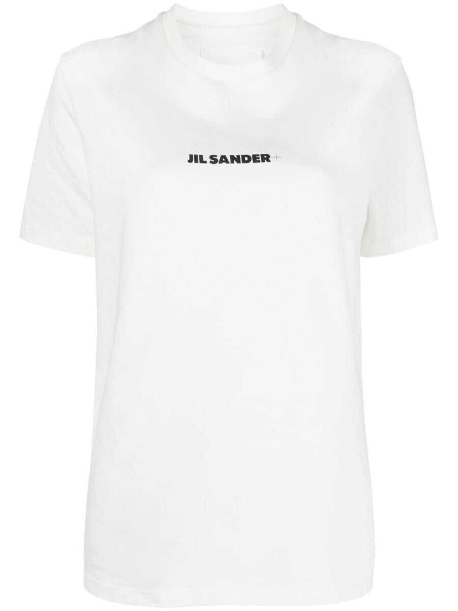 Jil Sander JIL SANDER T-shirt with logo WHITE