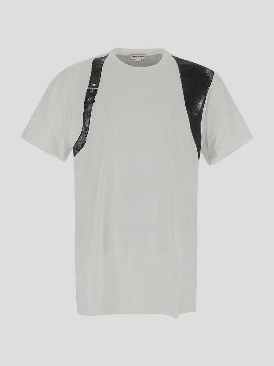 Alexander McQueen Alexander McQueen T-shirts and Polos Whiteblack