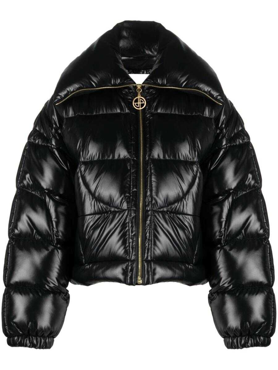 Patou PATOU cropped puffer jacket BLACK