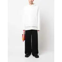 Topuri MM6 Maison Margiela Dama - Bluze de trening MM6 Maison Margiela MM6 Maison Margiela Knitted Hoodie Beige Femei (BM 11344643) - B-mall.ro