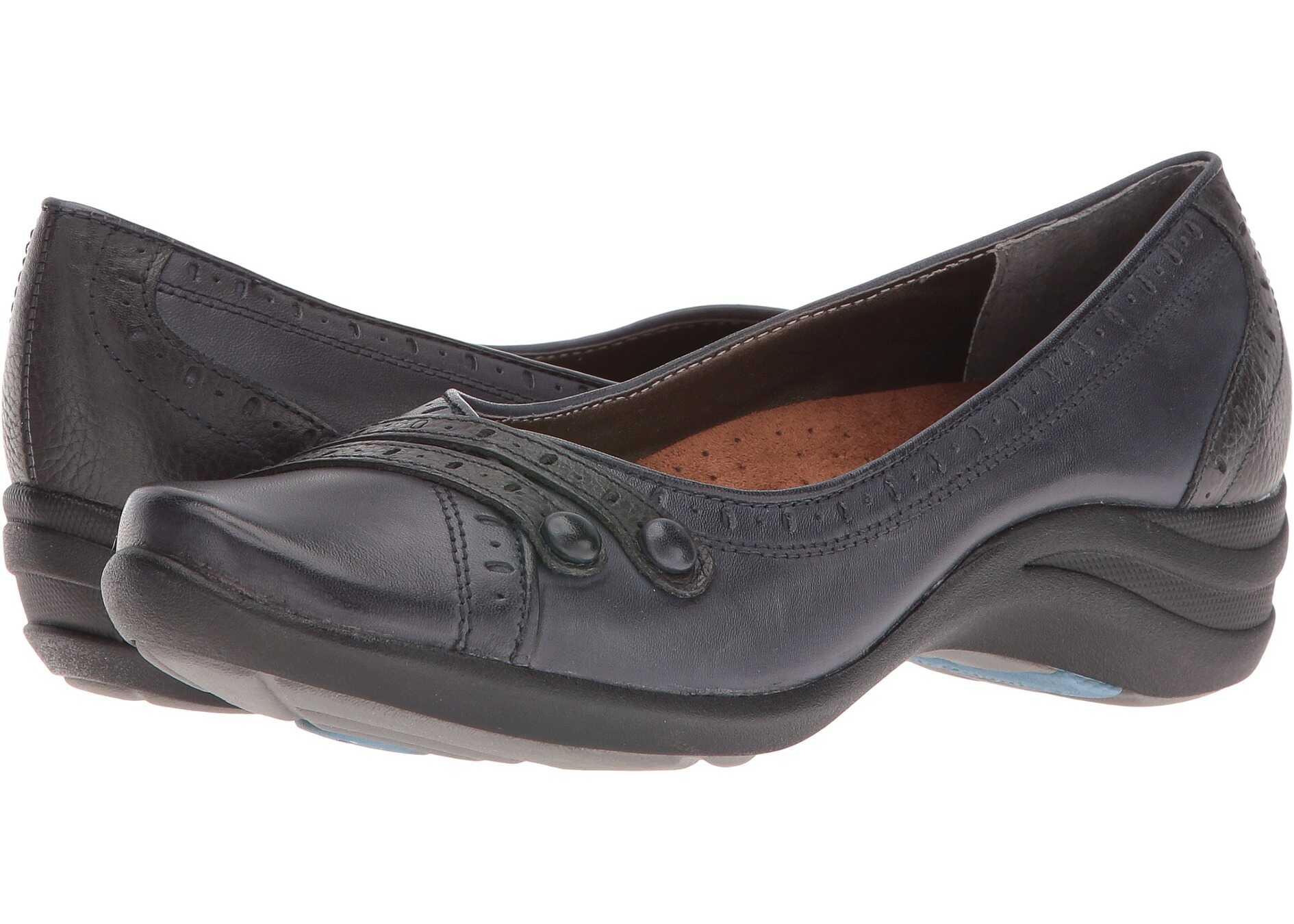 Balerin Hush Puppies Burlesque Navy Leather