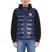 Veste casual Down Vest With Logo Patch Barbati