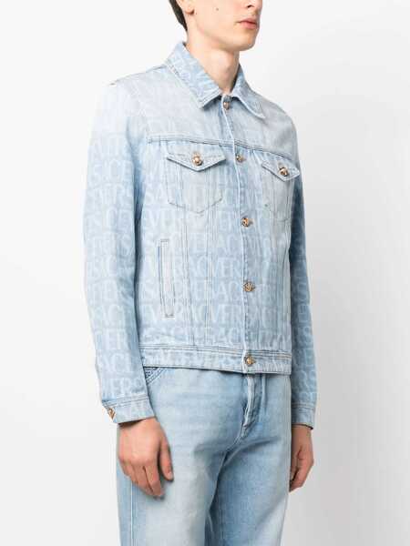 Jachete Versace Denim Blouson AZURE Barbati (BM 11356781) 3
