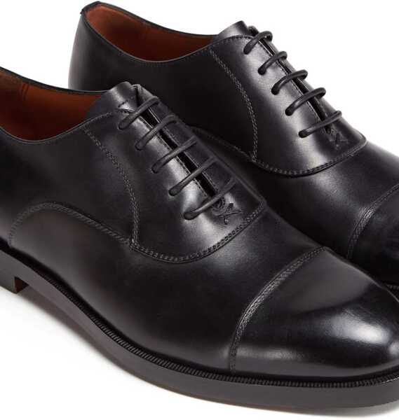 Pantofi Oxford Ermenegildo Zegna Leather Torino Oxford Shoes Black Barbati (BM 11359151) 5