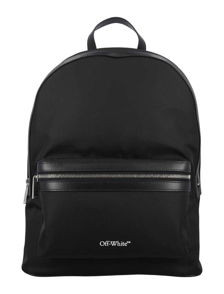 Off-White OFF-WHITE Core Round backpack nylon BLACK
