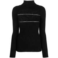 Pulovere Msgm Organza Insert Sweater Femei