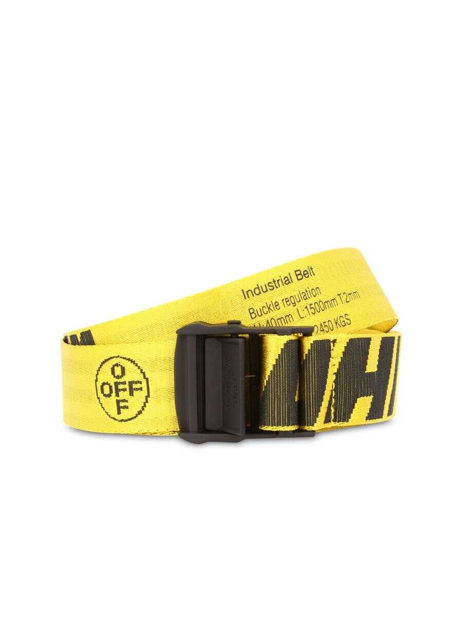 Off-White OFF-WHITE Industrial Tape Belt Yellow
