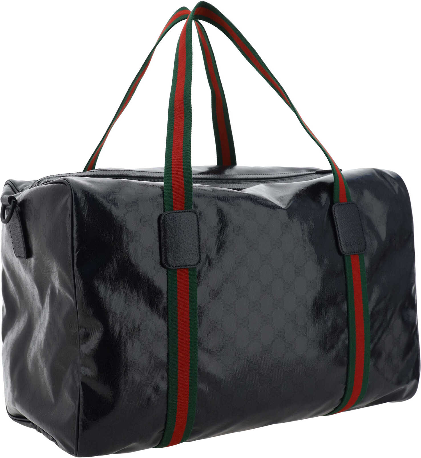 Gucci Travel Bag BLK/BLK/VRV/BLK