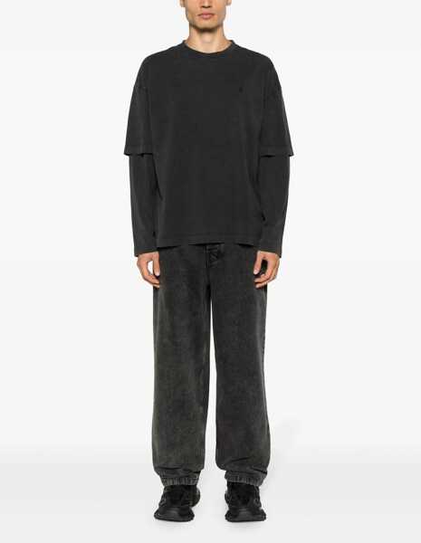 Blugi drepti TUDES Jeans Wide Leg BLACK Barbati (BM 11377721) 2