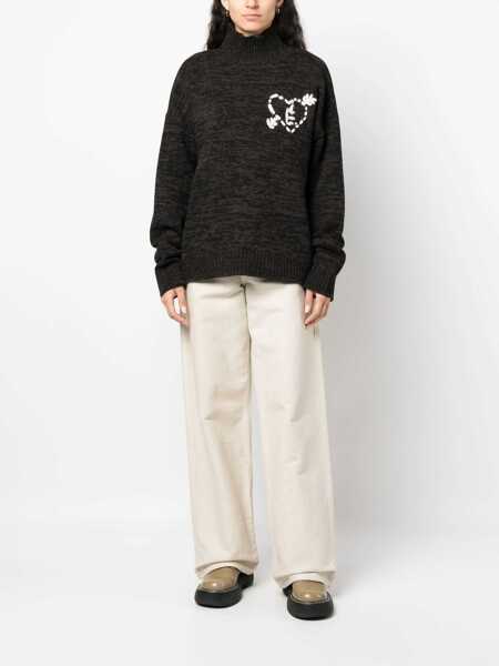 Pulovere casual TUDES Jersey With Logo BROWN Barbati (BM 11377763) 3