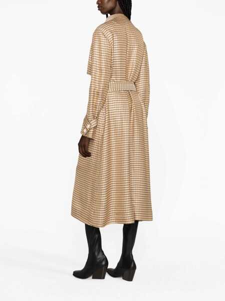 Paltoane Lanvin Belted Trench Coat MULTICOLOUR Femei (BM 11377772) 4